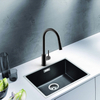 Stainless Steel Mixer Hot And Cold Water Flexible Kitchen Faucet Black Pull-Down Kitchen Faucet