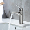 Manufacture Factory Stainless Steel 304 Hot And Cold Water Bathroom Mixer Tap Basin Sink Faucet