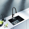 New Modern Style 304 Stainless Steel Tap Black Kitchen Faucet Hot And Cold Water Pull Down Kitchen Sink Faucet
