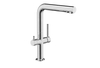 Stainless Steel 304 3-way Filter Water Drinking Water Kitchen Sink Faucet Mixer