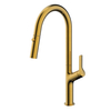 Rose Gold Faucet Single Handle Kitchen Sink Mixer Tap Pull Down Sprayer Kitchen Faucets