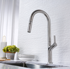 High Quality Hot Cold Kitchen Faucet 304 Stainless Steel Water Tap Lead-Free Kitchen Faucet Pull Down Sprayer