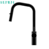 High Quality Deck Mounted 304 Stainless Steel Sink Mixer Pull Down Sprayer Kitchen Faucet Black