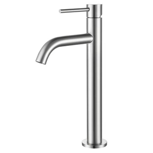 Brushed Basin Faucet Single Hole Hot Cold Water Bathroom Faucet Basin Mixer Taps Sink Bathroom Tap